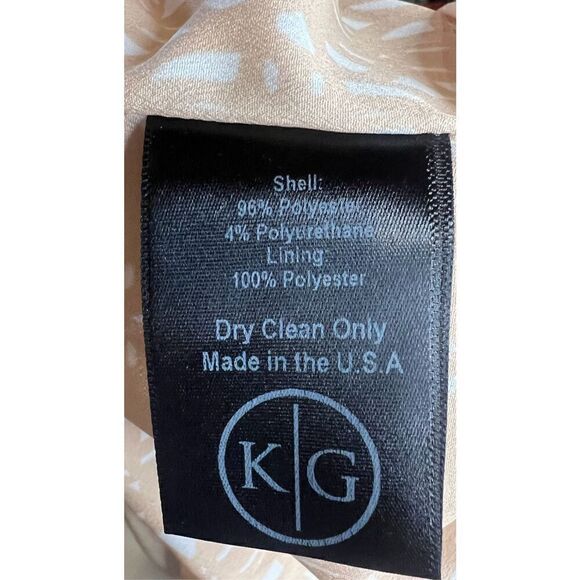 KIMBERLY GOLDSON Eboni Cropped Double-Breasted Blazer in Ivory NWT Size 6 - Picture 9 of 9